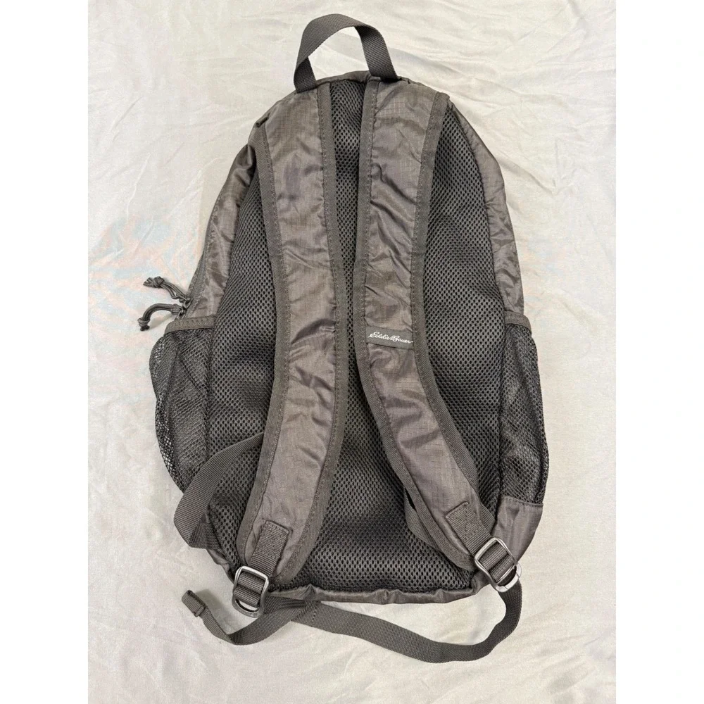 Eddie Bauer Stowaway 20L Backpack Black Packable Lightweight Travel Daypack Bag